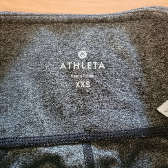 ATHLETA Carpi Cropped Leggings Women’s Size XXS Gray Color Active Stretch - Picture 3 of 5